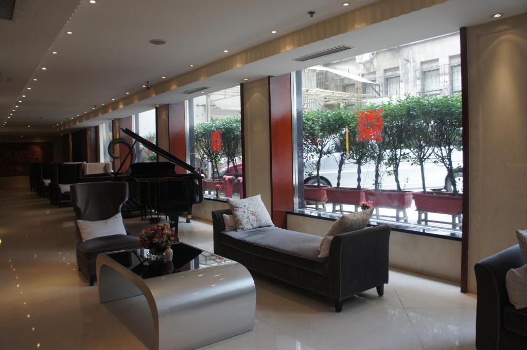 Shanghai Baron Business Bund Hotel Rom bilde